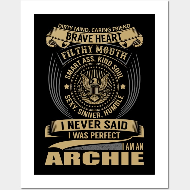 ARCHIE Wall Art by Nicolbar